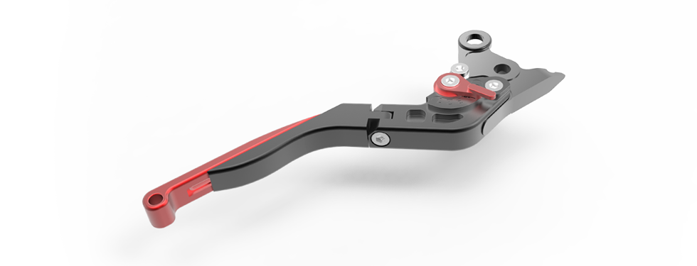 Motorcycle folding lever